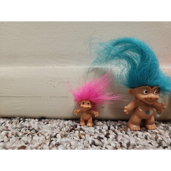 Lot Of 4 Mini Trolls - Picture 2 of 5